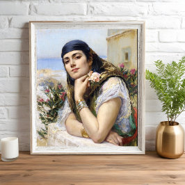 Frau von Algier, Arthur Bridgman Poster