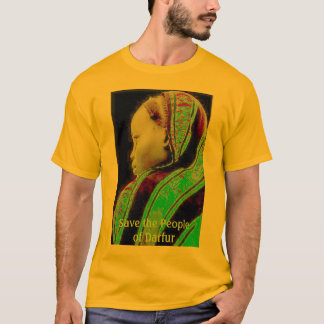 Frau von Darfur T-Shirt