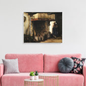 Frau von einem Hearth von Vincent van Gogh Leinwanddruck (Insitu (Wohnzimmer))