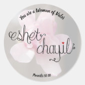 Frau von Valor Stickers (Vorderseite)