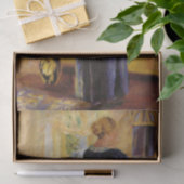 Frau vor einem Spiegel von Anna Archer Seidenpapier (Geschenk)