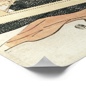 Frau Weaving Poster (Ecke)