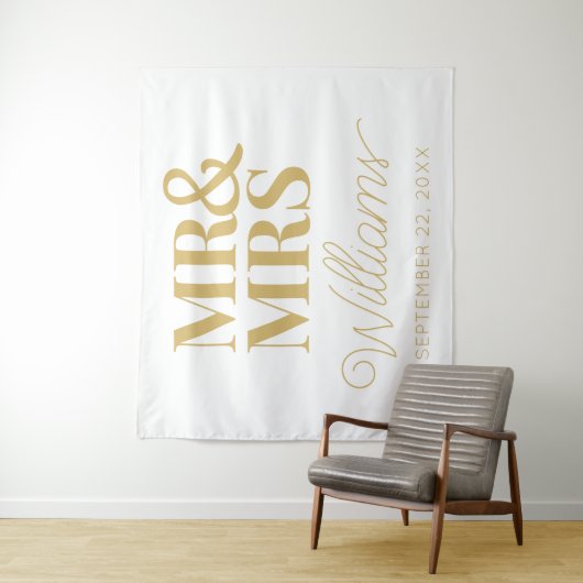 Frau Wedding Brautparty Moderner Hintergrund Wandteppich (Beispiel)