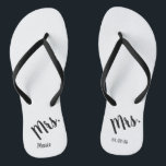 Frau Wedding Honeymoon Badesandalen<br><div class="desc">Ideal für Flitterwochen</div>