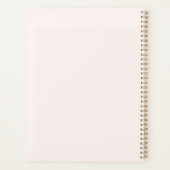 Frau Wedding Planner Kalender Bridal Buch Planer (Rückseite)