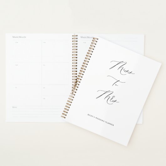 Frau Wedding Planner Kalender Bridal Buch Planer (Anzeige)