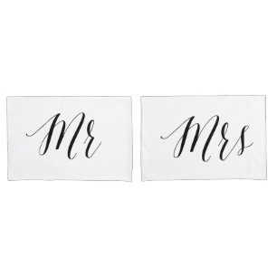 Frau Wedding Seine Hers Couple Romantic Bedroom Kissenbezug
