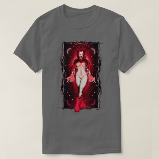 Frau Wendigo T-Shirt (Design vorne)