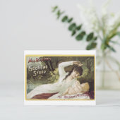 Frau Winslows Beruhigungssirup für Teething Babys Postkarte (Stehend Vorderseite)