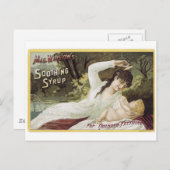 Frau Winslows Beruhigungssirup für Teething Babys Postkarte (Vorne/Hinten)