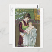 Frau Winslows Beruhigungssirup Postkarte (Vorne/Hinten)