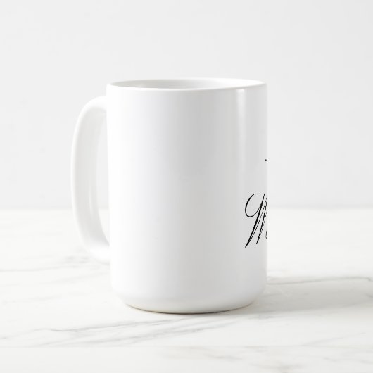 Frau Wonderful Mug Kaffeetasse (Vorderseite Links)