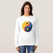 FRAU YIN YANG SWEATSHIRT (Vorne ganz)