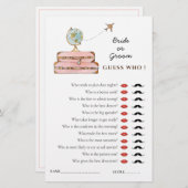 Frau zu verreisen. 'Ratess Who' Showspiel (Vorne/Hinten)