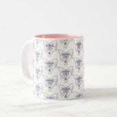 Frau Zweifarbige Tasse (Vorderseite Links)