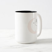 Frau Zweifarbige Tasse (VorderseiteRechts)