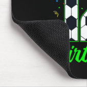 Frauen 12. Geburtstag Fußball Junge Mädchen Kinder Mousepad (Ecke)