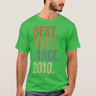 Frauen 12 Jahre Hochzeit, beste Ehefrau seit T-Shirt