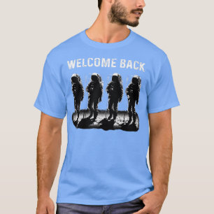 Frauen 2024 Raumfahrtmission "Planet des Mondes" T-Shirt