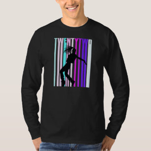 Frauen 22. Tanz Geburtstag für Mädchen Hiphop-Tänz T-Shirt