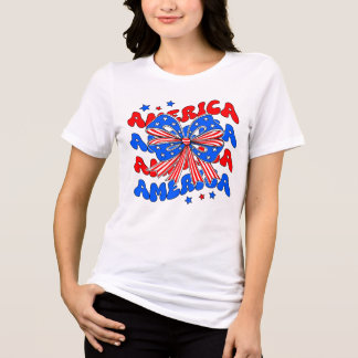 Frauen 250. Jubiläum 4. Juli Tri-Blend Shirt