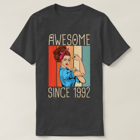 Frauen 30 Jahre alt Frauen Phantastisch seit 1992 T-Shirt (Design vorne)