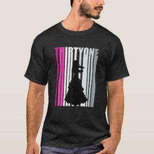 Frauen 31. Violinspieler Geburtstags-Violinist T-Shirt