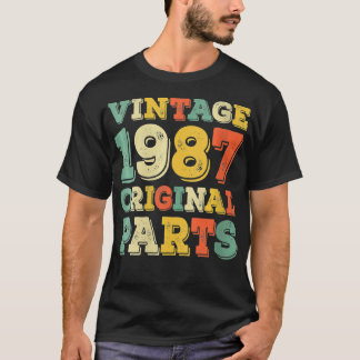 Frauen 34 Jahre alte Geschenke Geboren 1987 Origin T-Shirt