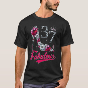 Frauen 37 und fabelhafte High Heels glücklich 37. T-Shirt