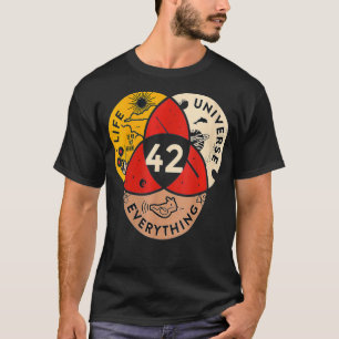 Frauen 42 Antwort auf Leben Universum und Alles S T-Shirt