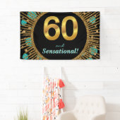 Frauen 60. Geburtstagsbanner Banner (Insitu)