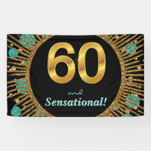 Frauen 60. Geburtstagsbanner Banner