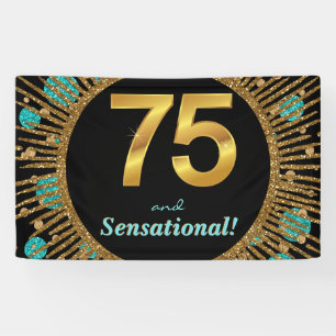 Frauen 75. Geburtstag Banner