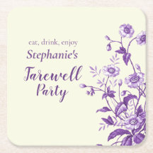 Frauen Abschied Party Lavendel Wildblume