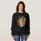 Frauen Abstrakt Sweatshirt (Vorne ganz)