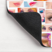 Frauen abstrakte Collage Mousepad (Ecke)