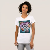 Frauen abstraktes Shirt (Vorne ganz)