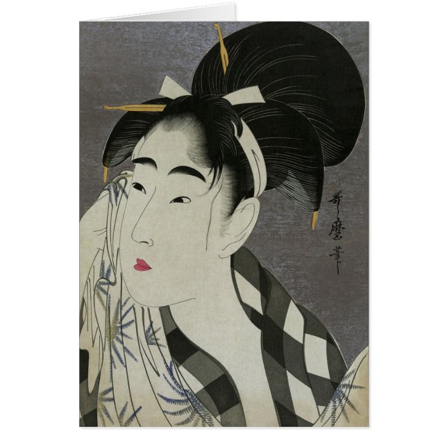 Frauen-Abwischen geschwitzt durch freien Raum (Vorne)