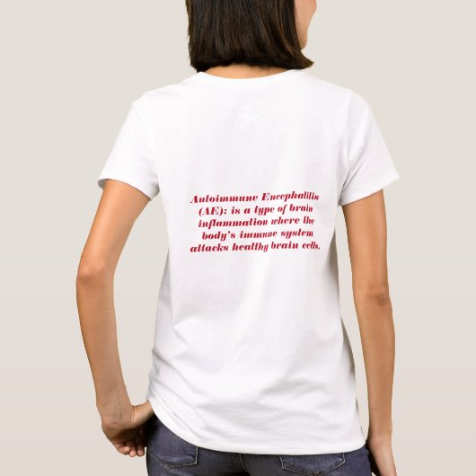 Frauen - AE Kriegerführer 2-seitiger T - Shirt (Rückseite)