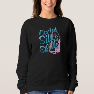 Frauen Aerial Gymnastik Aerial Seide Tänzer Prämie Sweatshirt