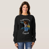Frauen Afro Bahaman Capricorn Queen Black Womens Z Sweatshirt (Vorne ganz)