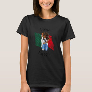 Frauen Afro Mexikanische Jungfrau Königin Afrika M T-Shirt