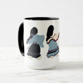 Frauen aller Möglichkeits-Kaffee-Tasse Tasse (Vorderseite Links)