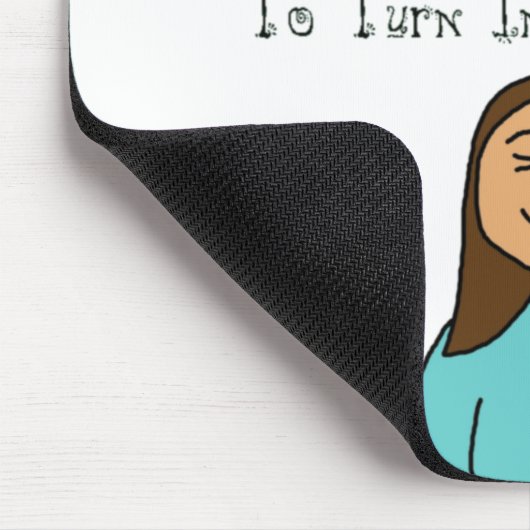 Frauen als Detektive Mousepad (Ecke)