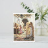 Frauen am Brunnen von Arthur Bridgman Postkarte (Stehend Vorderseite)