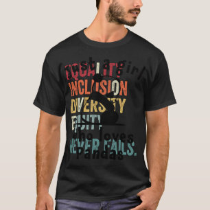 Frauen am Niedlichsten Panda je nur ein Mädchen Pa T-Shirt