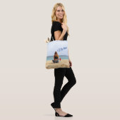 Frauen am Strand mit Trinken Tasche (Am Model)