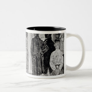 Frauen an den Abstimmungen in New-Jersey Zweifarbige Tasse