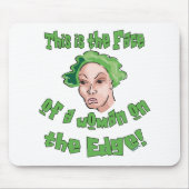 Frauen an der Kante Mousepad (Vorne)