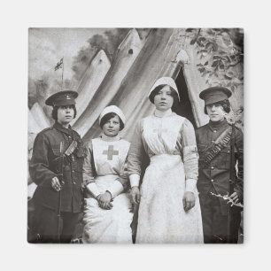 Frauen an Krieg, 1914-18 Magnet